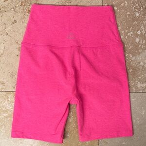 Beyond Yoga Vibrant Pink Bike Shorts
